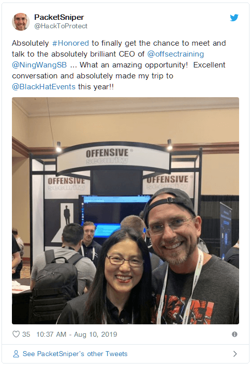 Ning Wang at BlackHat USA